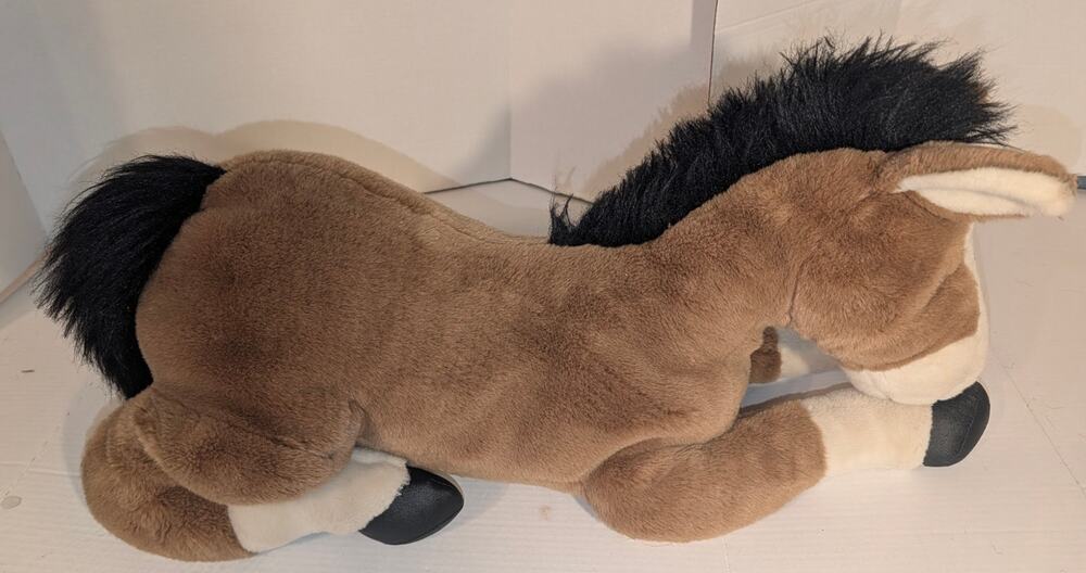AURORA Super Flopsies Cody 30” Large Plush Horse Stuffed Pony A&A inc Brown